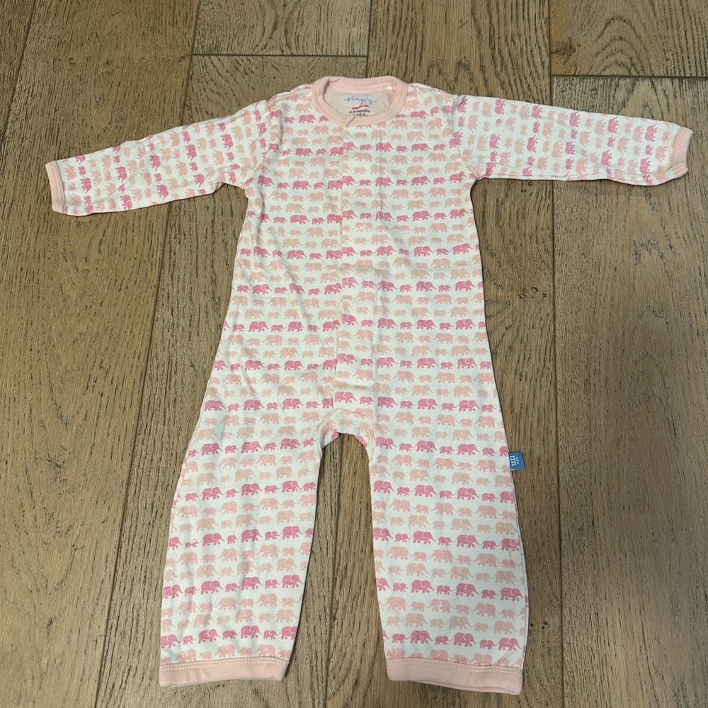 Magnetic Me Pink Elephant Bodysuit